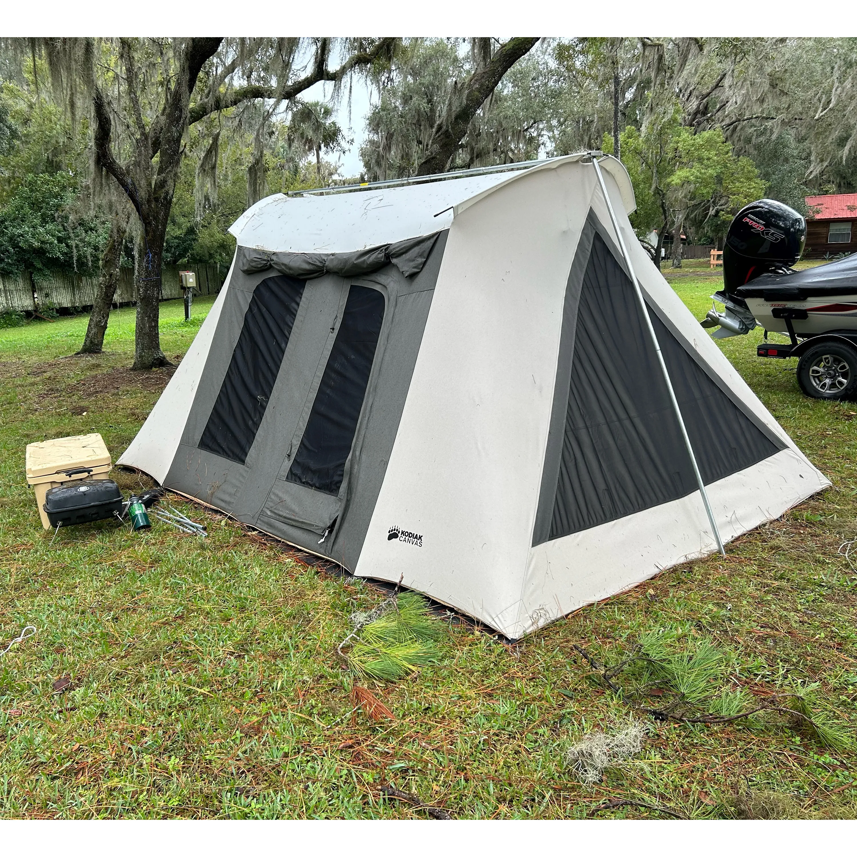 10 x 14 ft. Flex-Bow VX Canvas Camping Tent