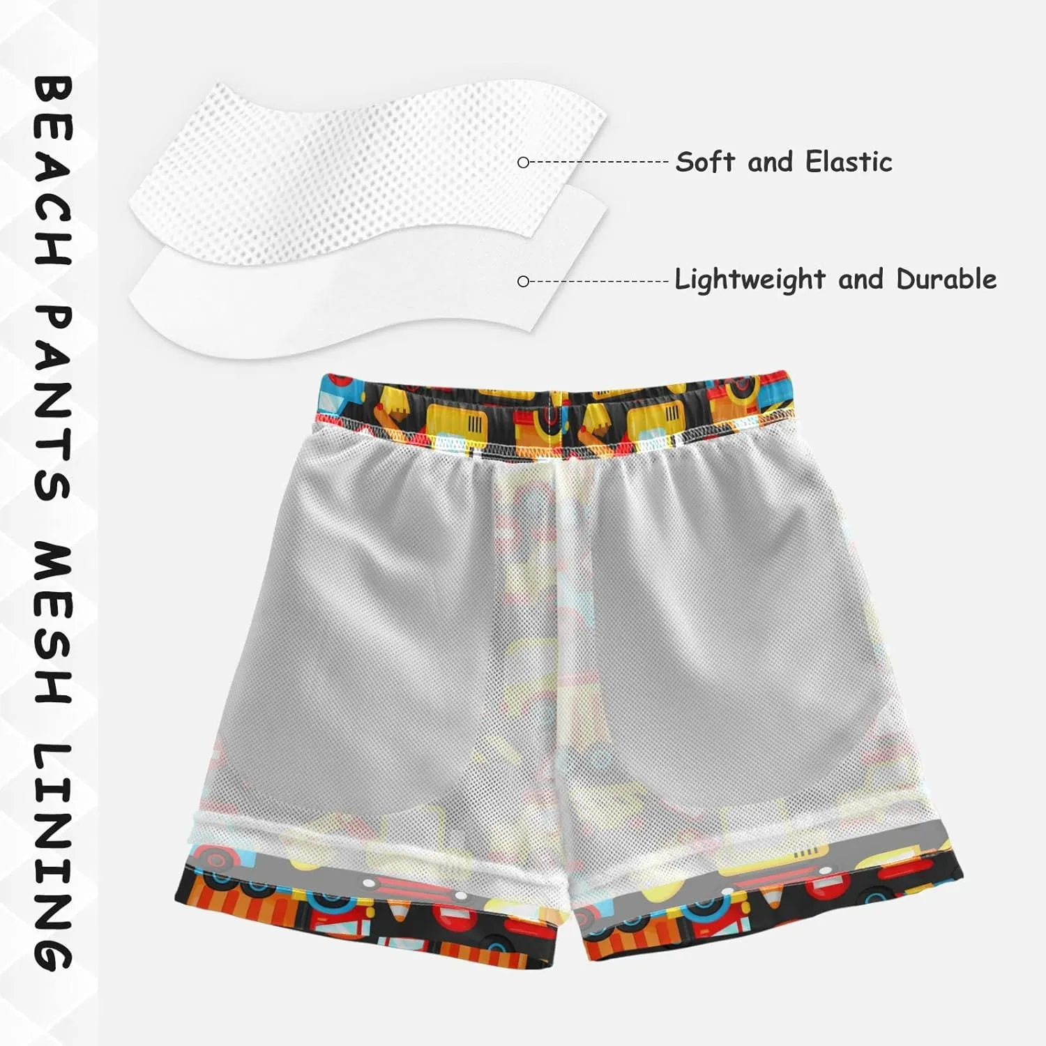 Aflyko Boys' Board Shorts Bathing Suit Swim Trunk Girls Beach Swimwear All Day Shorts