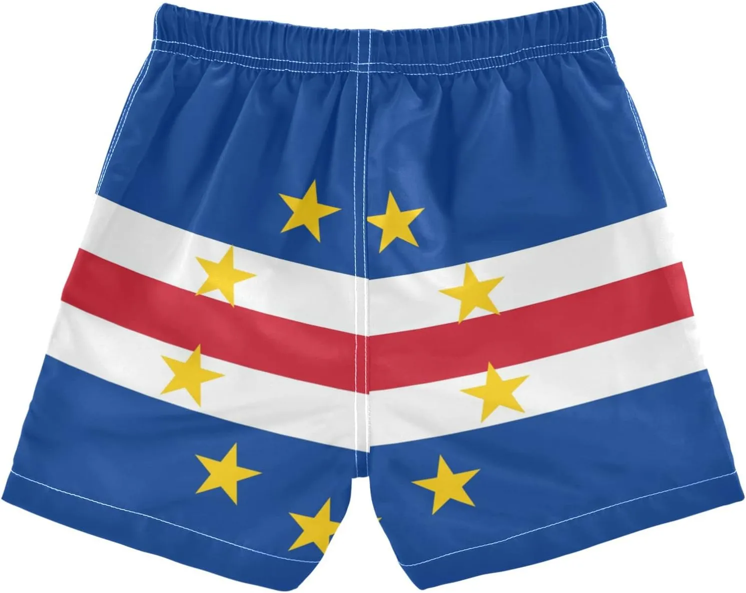 Aflyko Boys' Board Shorts Flag Patriot Bathing Suit Girls Beach Swimwear Quick Dry All Day Shorts
