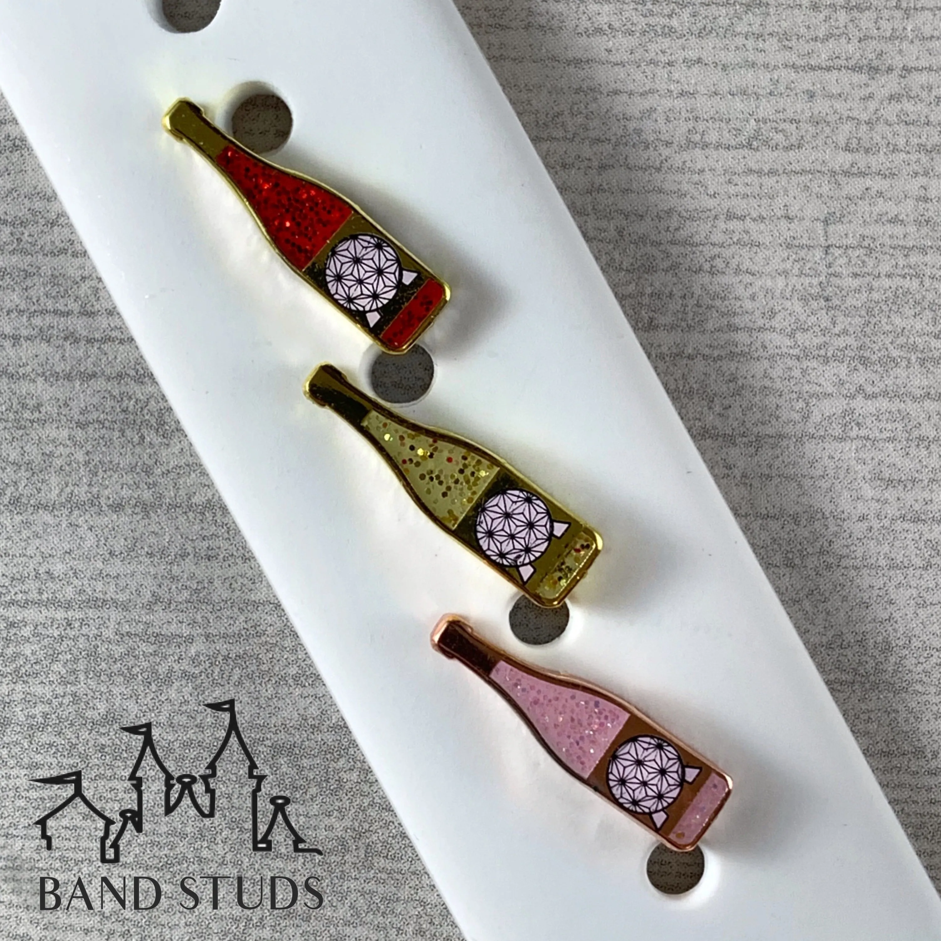 Band Stud® - Food and Wine Collection - Grand and Miraculous Wine Bottle MARKDOWN
