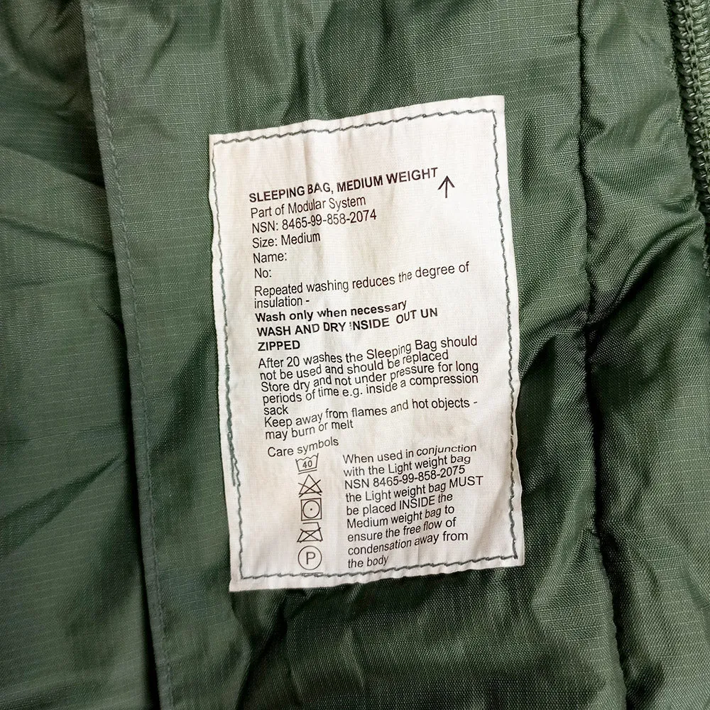 British Medium Weight Sleeping Bag - Grade 2