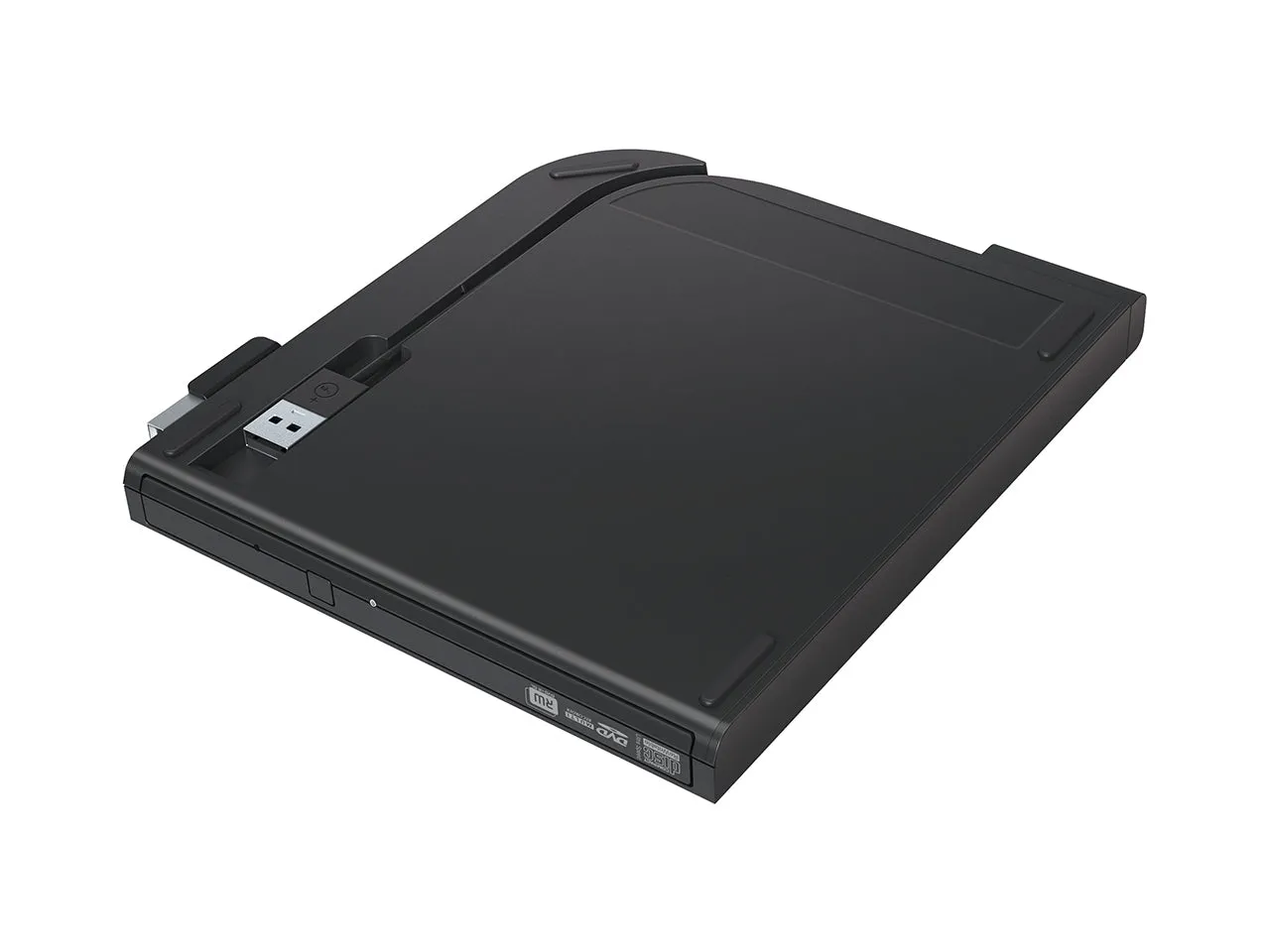 Buffalo Mediastation Portable Dvd Writer - Disk Drive - Dvd±Rw (±R Dl) / Dvd-Ram - 8X8x5x - Usb 2.0 - External