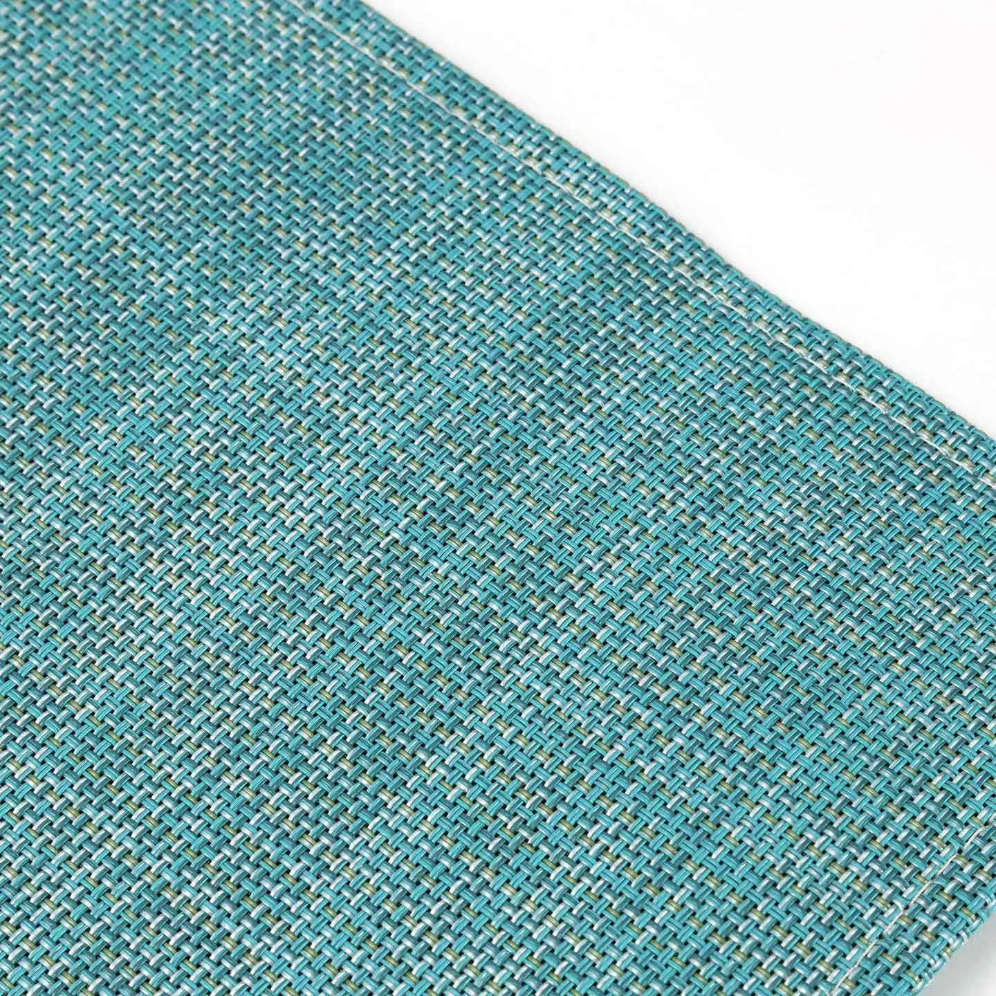 Chilewich Rugs / Mini-Basketweave Turquoise