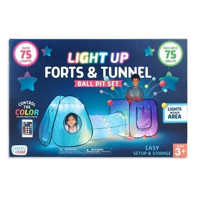 Chuckle & Roar LED Light Up Tunnel   Ball Pit