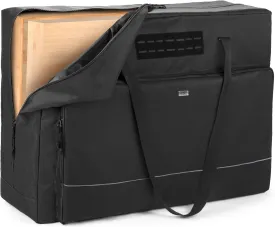 Cornhole Board Carrying Case 3 ft x 2 ft Tailgate Size, Cornhole Carrying Bag with 8 Sandbag Pockets and Sturdy Two-Ways Zipper for Cornhole Games, Only Bag