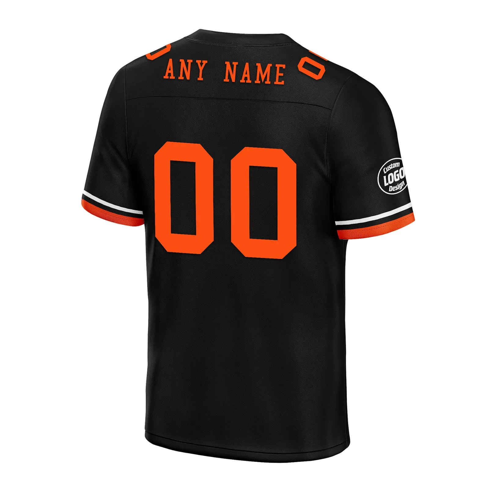 Custom Black Cincinnati Personalized Authentic Football Jersey FBJ02-D020263-6