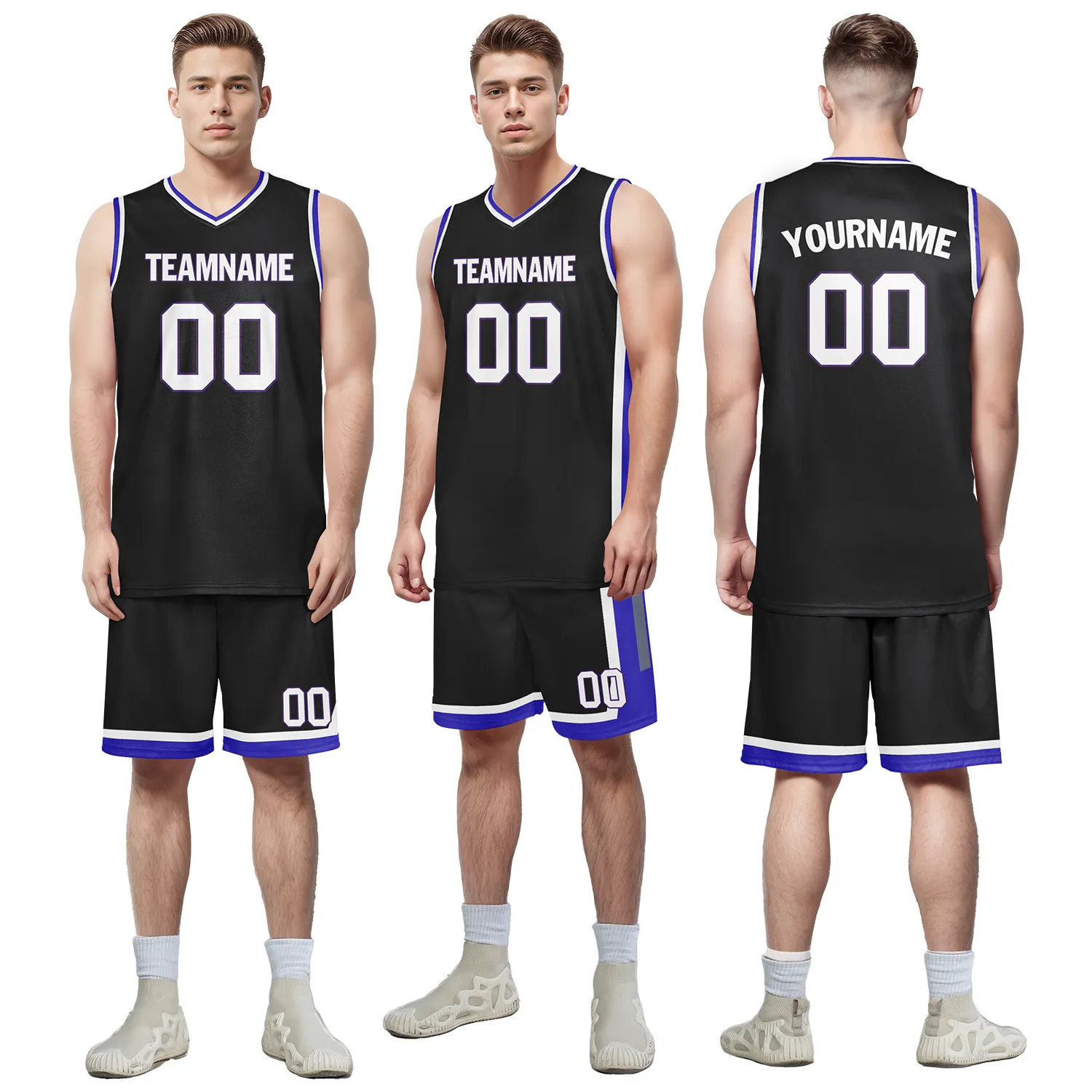 Custom Black Classic Style Sports Uniform Basketball Jersey BBJ01-bd0a70cf