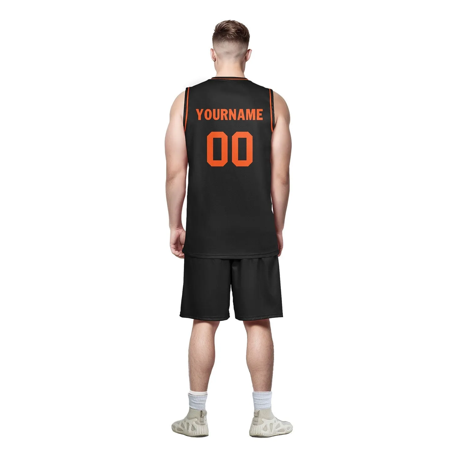 Custom Black Classic Style Sports Uniform Basketball Jersey BBJ01-D020105-7