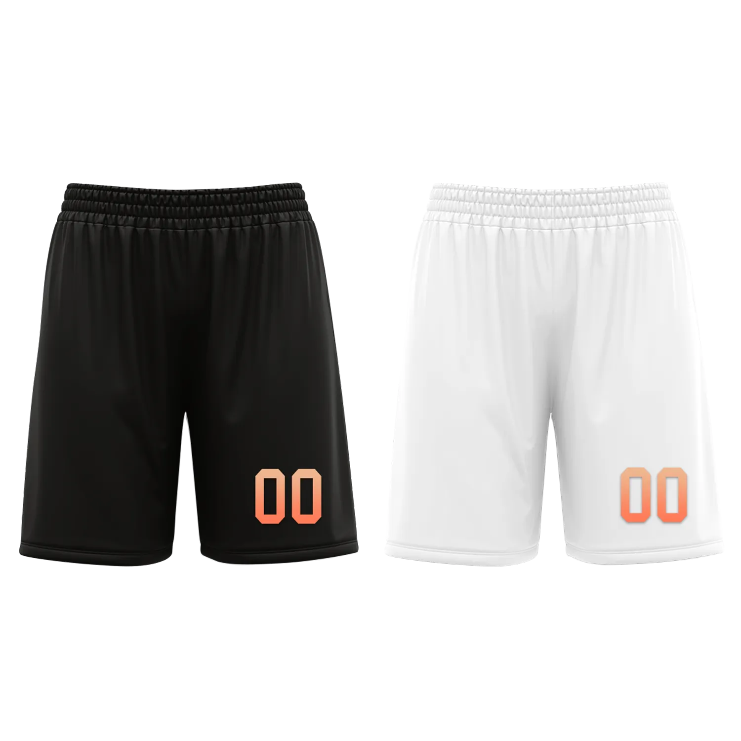 Custom Black White Classic Style Reversible Basketball Uniform Personalized COOLMAX BBJR-D017028