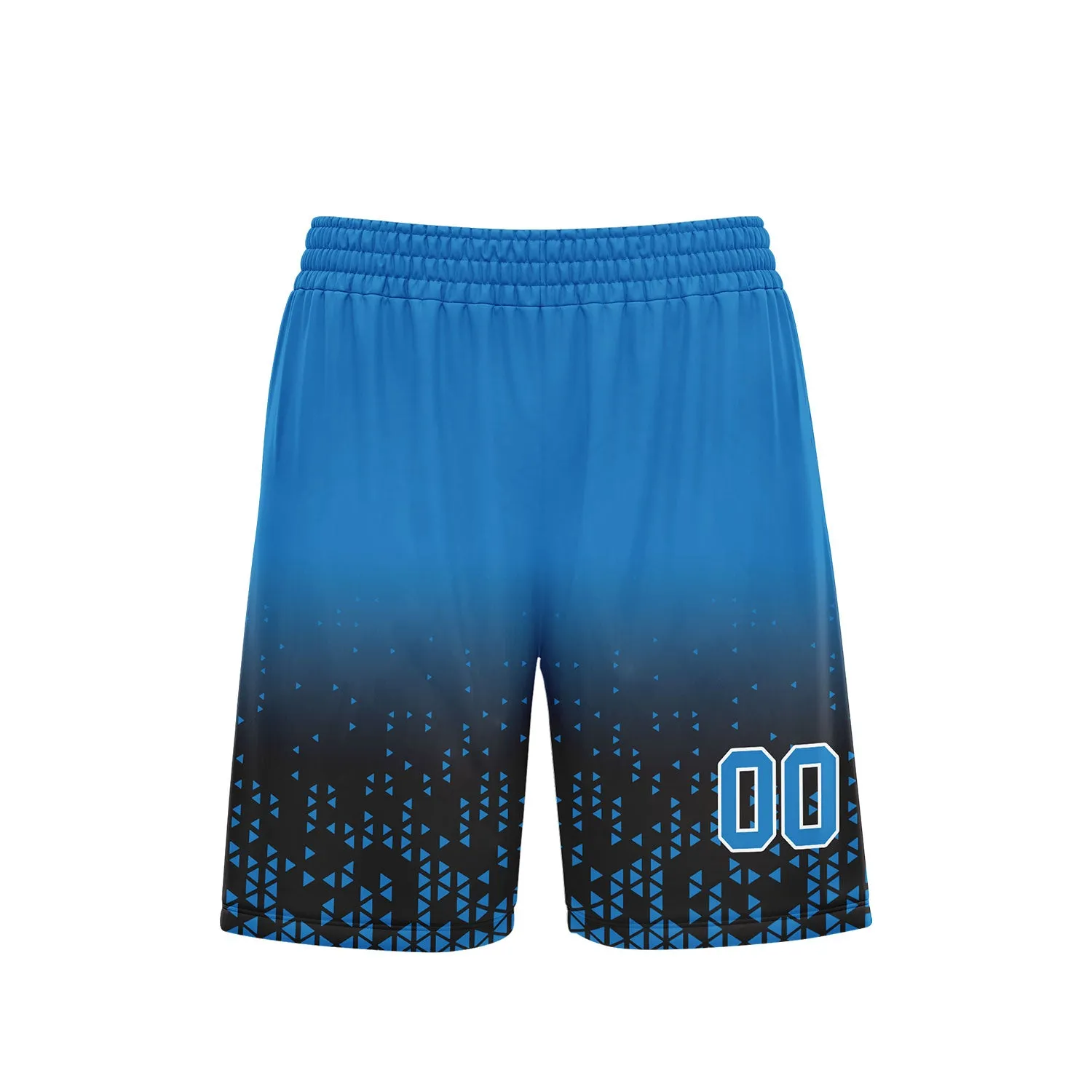 Custom Blue Black Fade Fashion Sports Uniform Basketball Jersey BBJ01-D020102-11