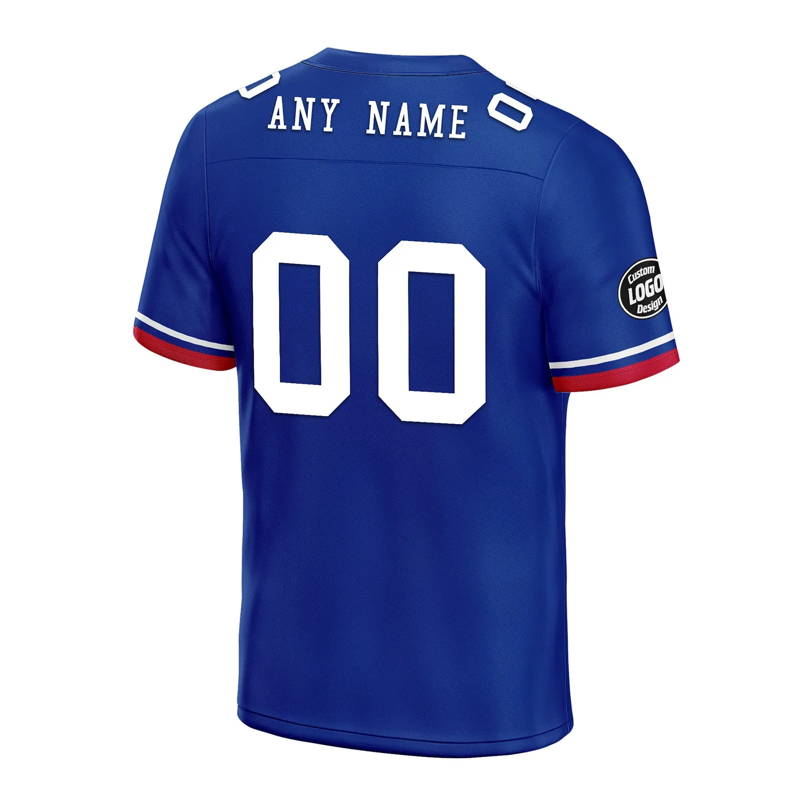 Custom Blue Buffalo Personalized Authentic Football Jersey FBJ02-D020263-4