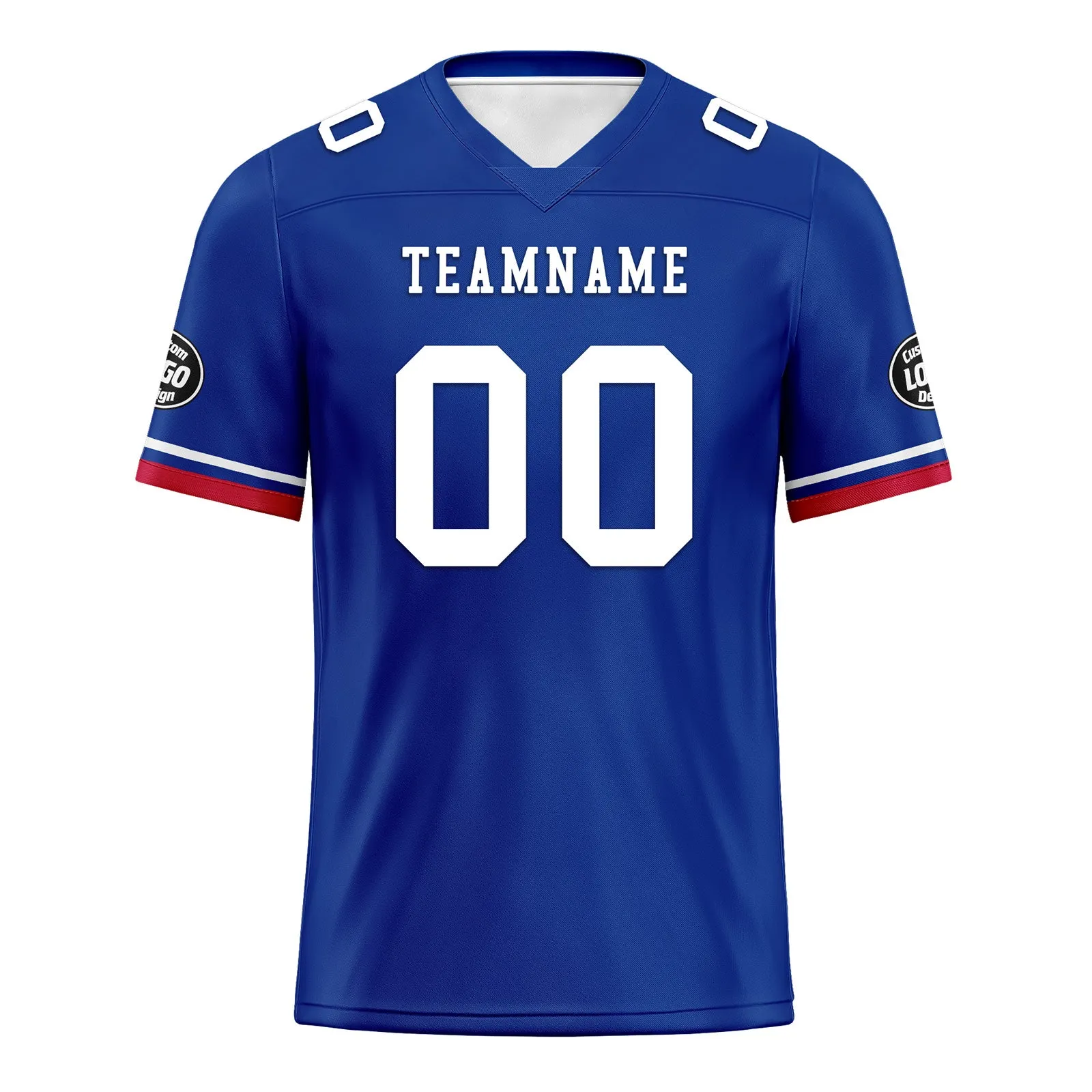 Custom Blue Buffalo Personalized Authentic Football Jersey FBJ02-D020263-4