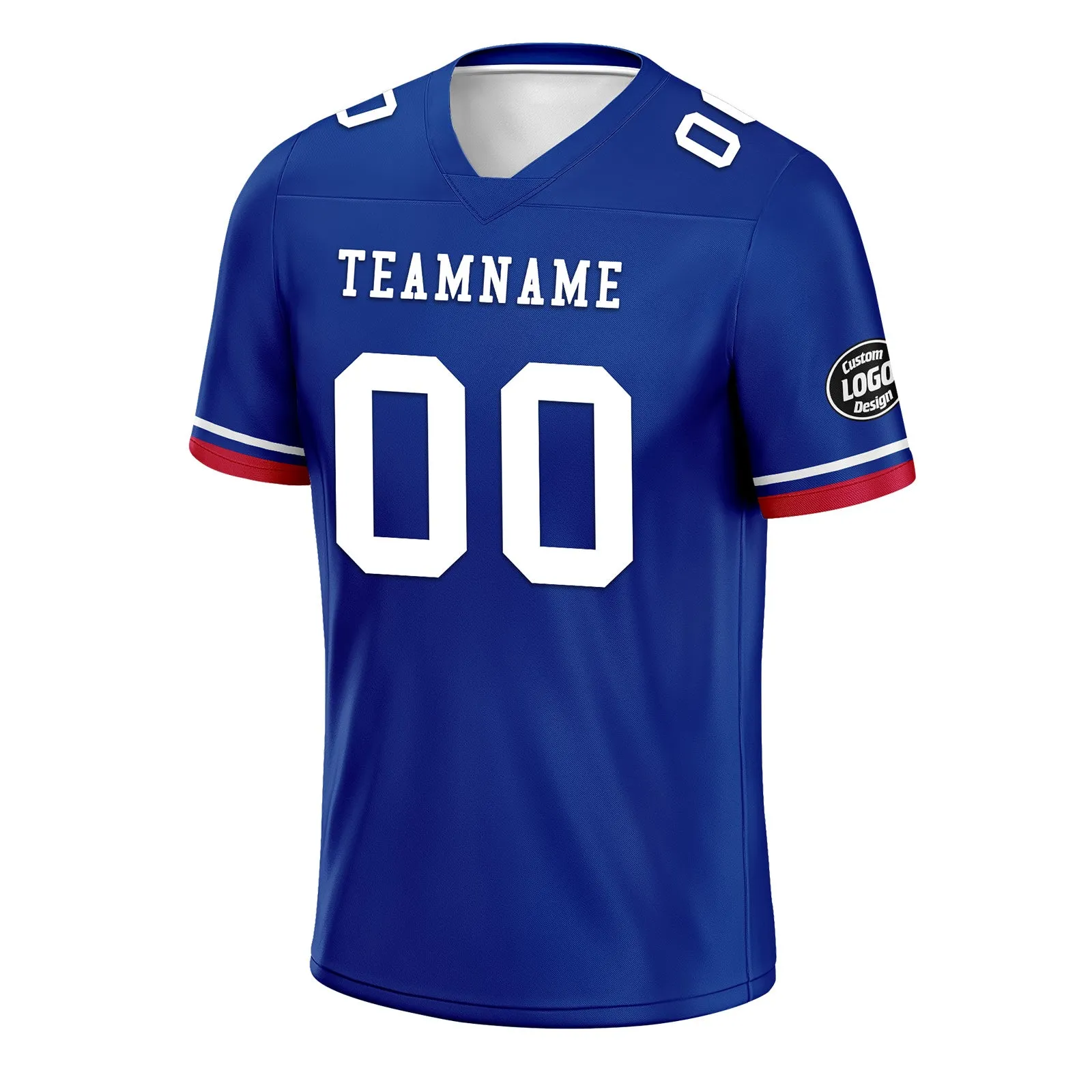 Custom Blue Buffalo Personalized Authentic Football Jersey FBJ02-D020263-4