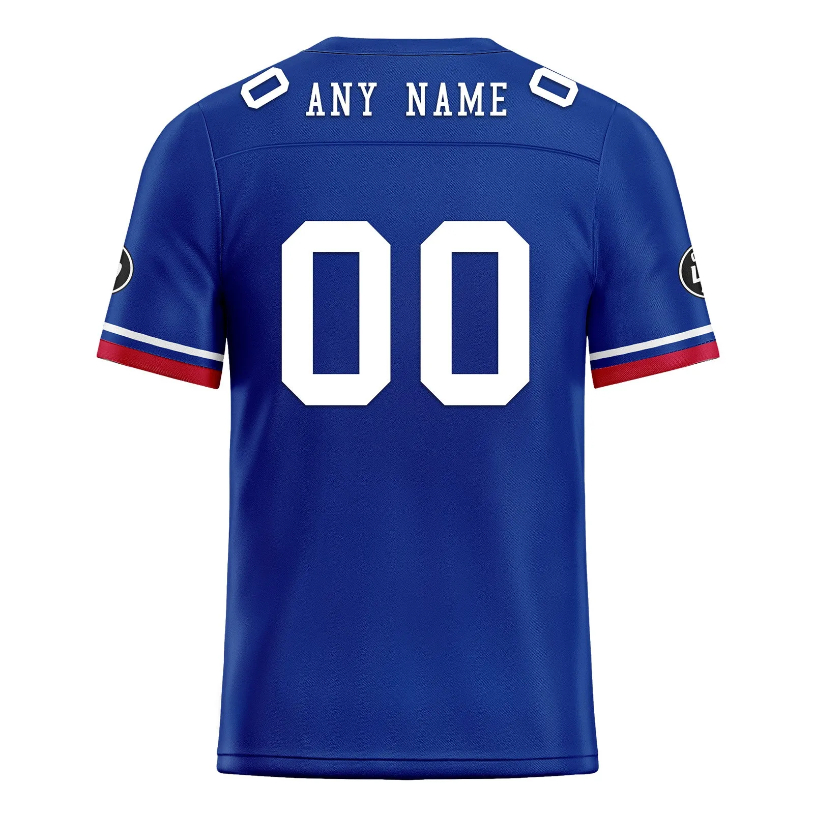 Custom Blue Buffalo Personalized Authentic Football Jersey FBJ02-D020263-4
