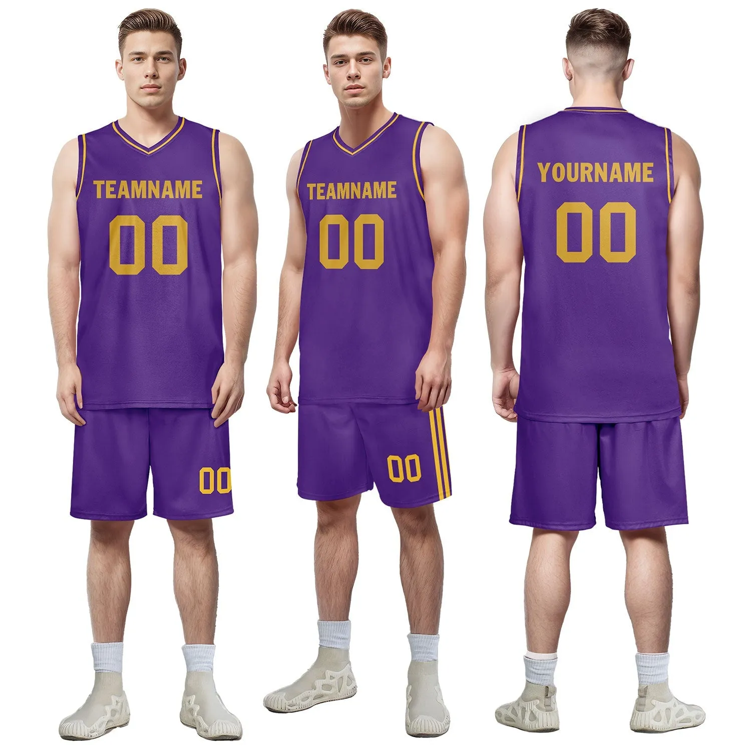 Custom Purple Classic Style Sports Uniform Basketball Jersey BBJ01-D020105-14