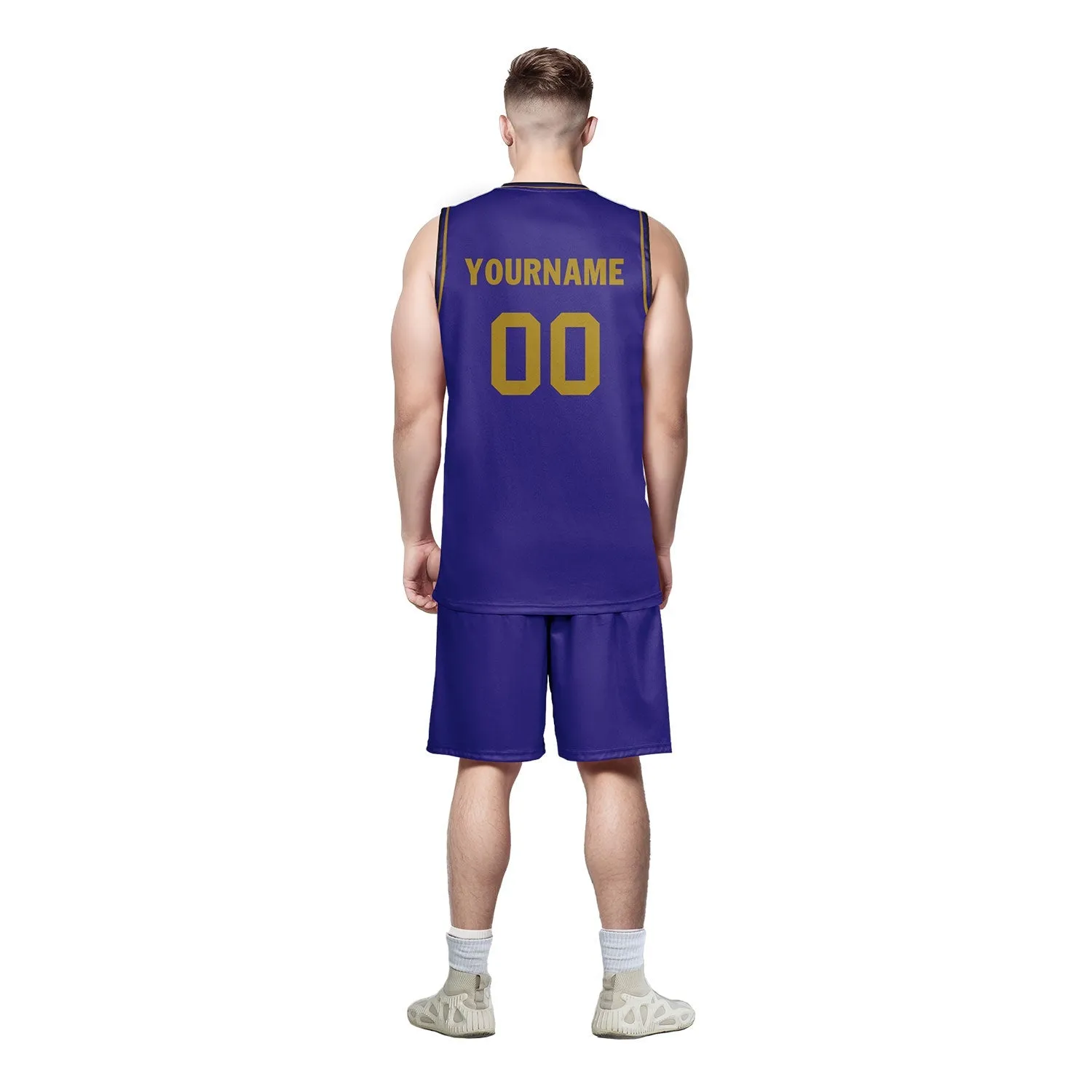 Custom Purple Classic Style Sports Uniform Basketball Jersey BBJ01-D020105-3
