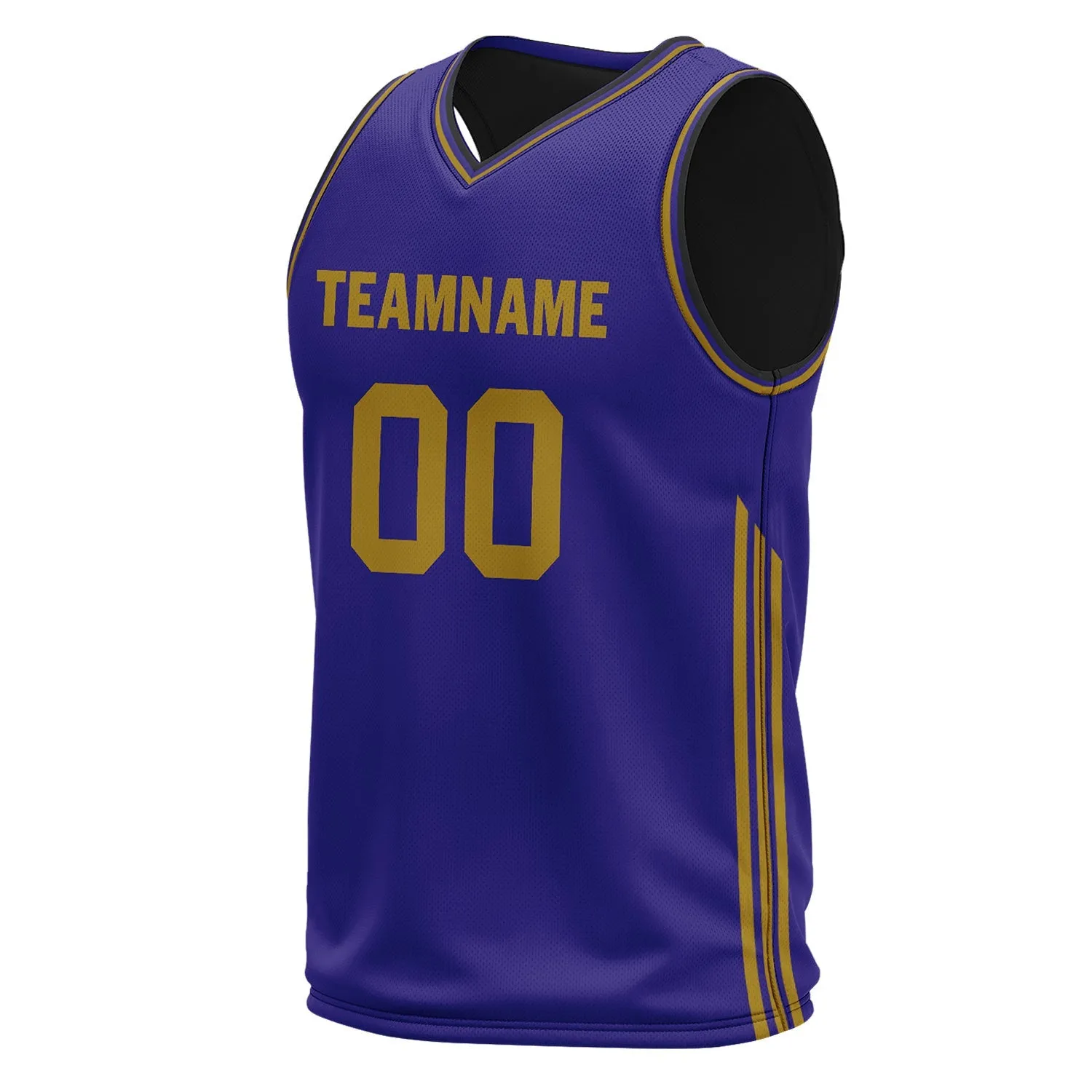 Custom Purple Classic Style Sports Uniform Basketball Jersey BBJ01-D020105-3