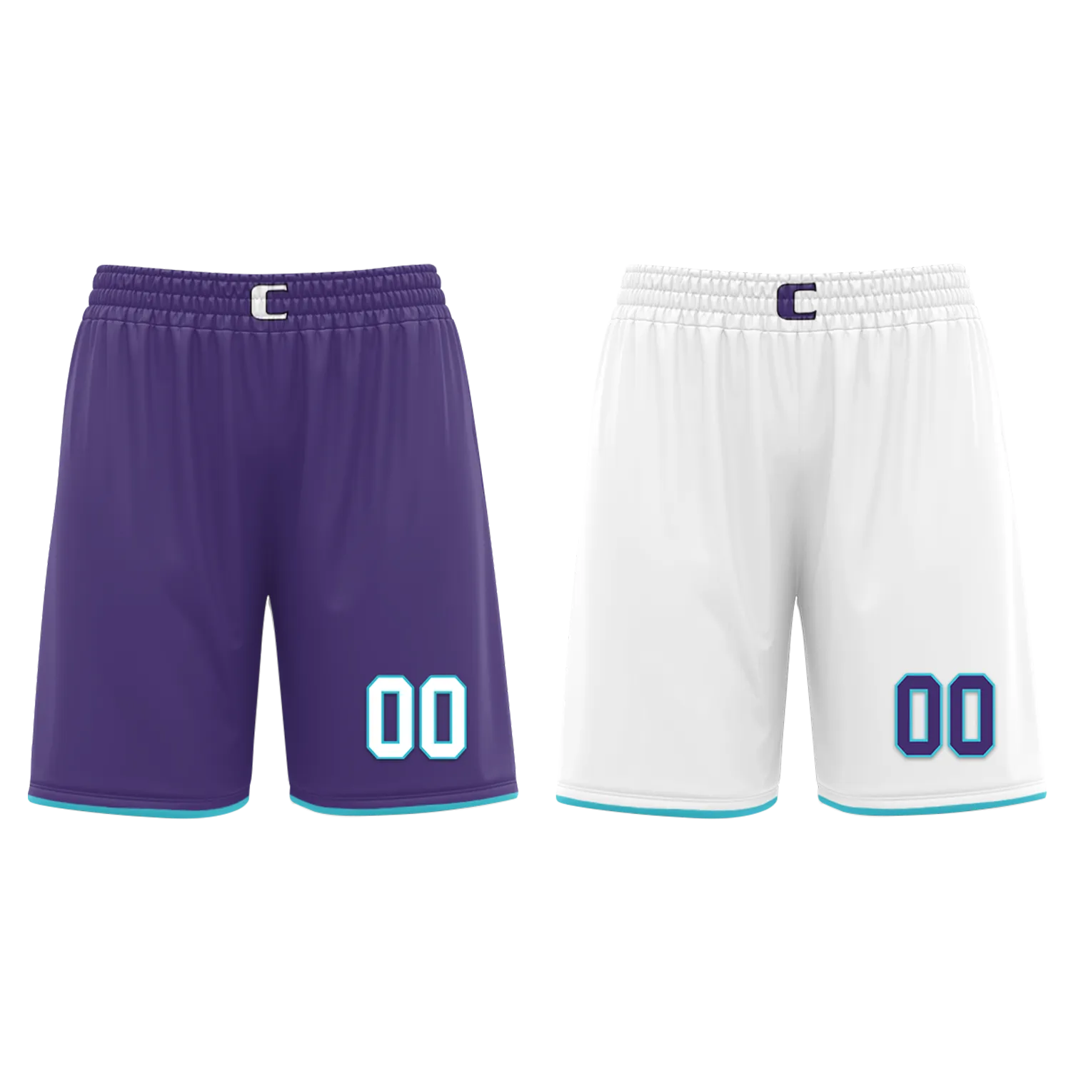 Custom Purple White Classic Style Reversible Basketball Uniform Personalized BBJR-D017014