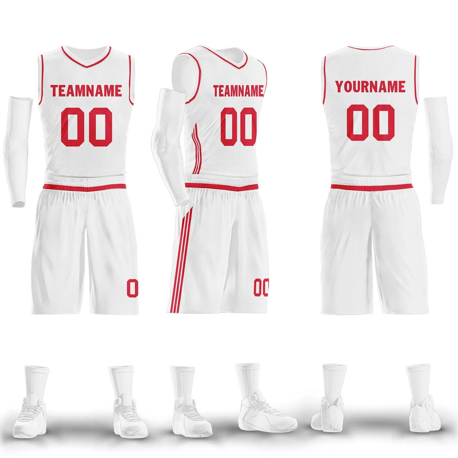 Custom White Classic Style Sports Uniform Basketball Jersey BBJ01-D020105-16