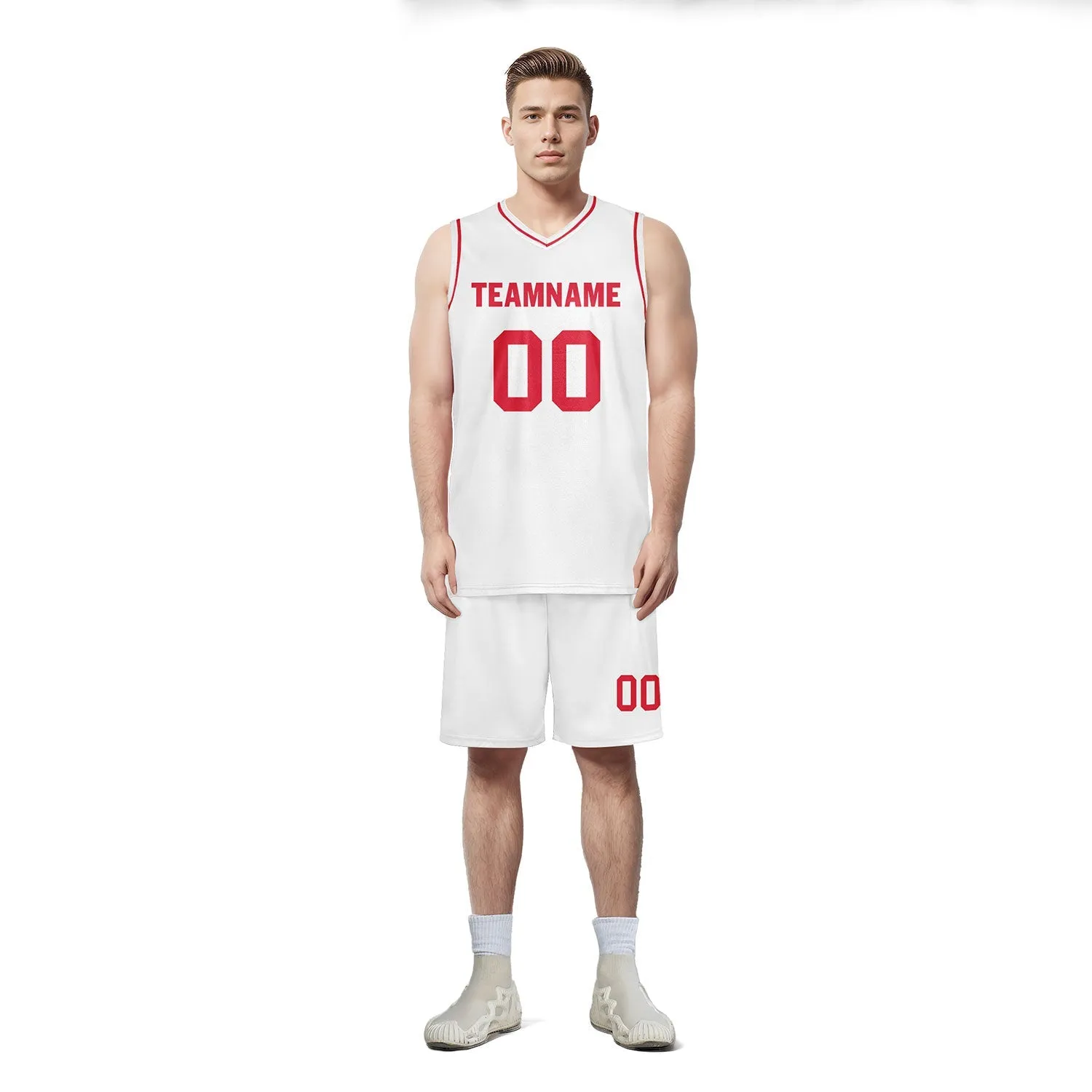 Custom White Classic Style Sports Uniform Basketball Jersey BBJ01-D020105-16