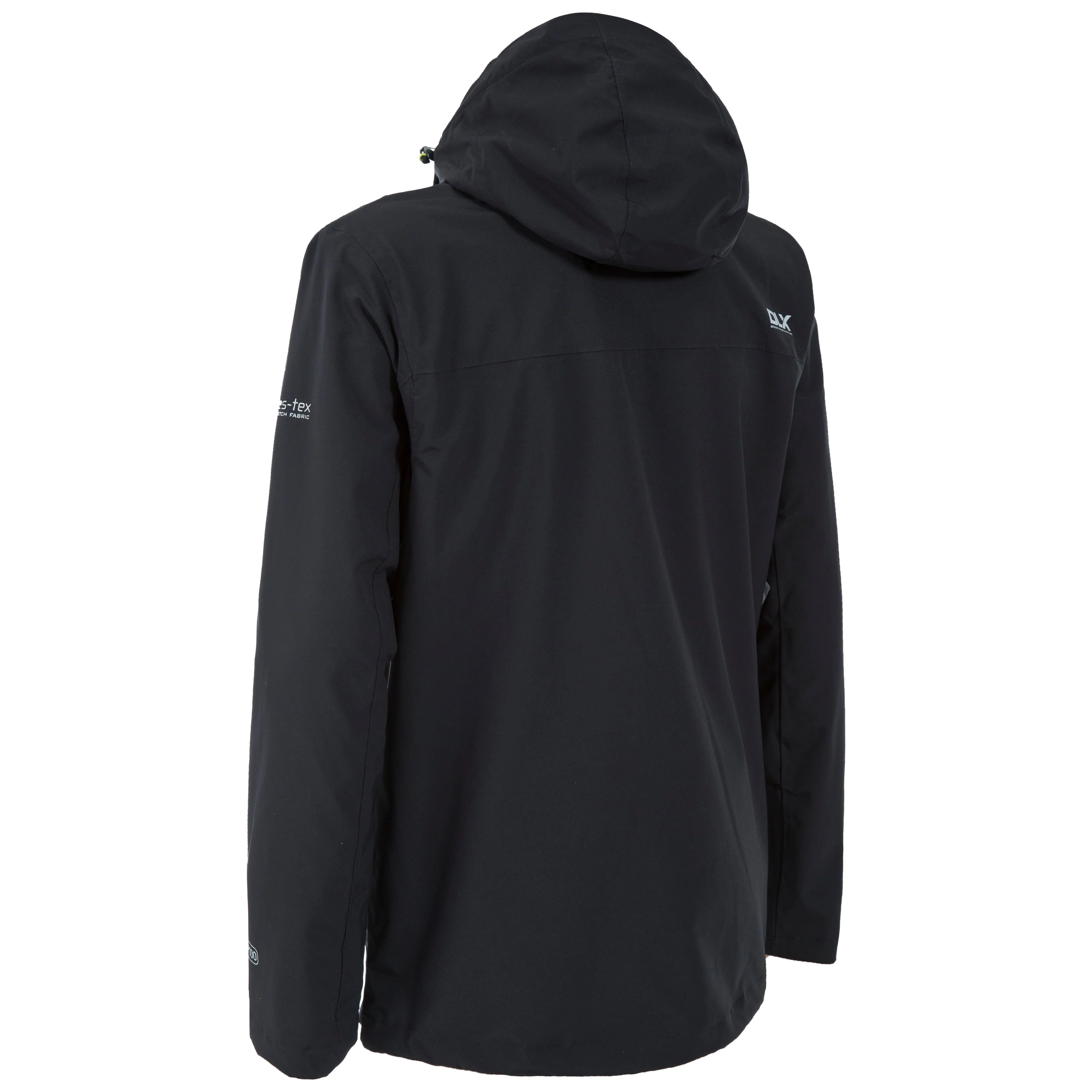 Dlx Men's Oswalt Unpadded Waterproof Jacket - Black