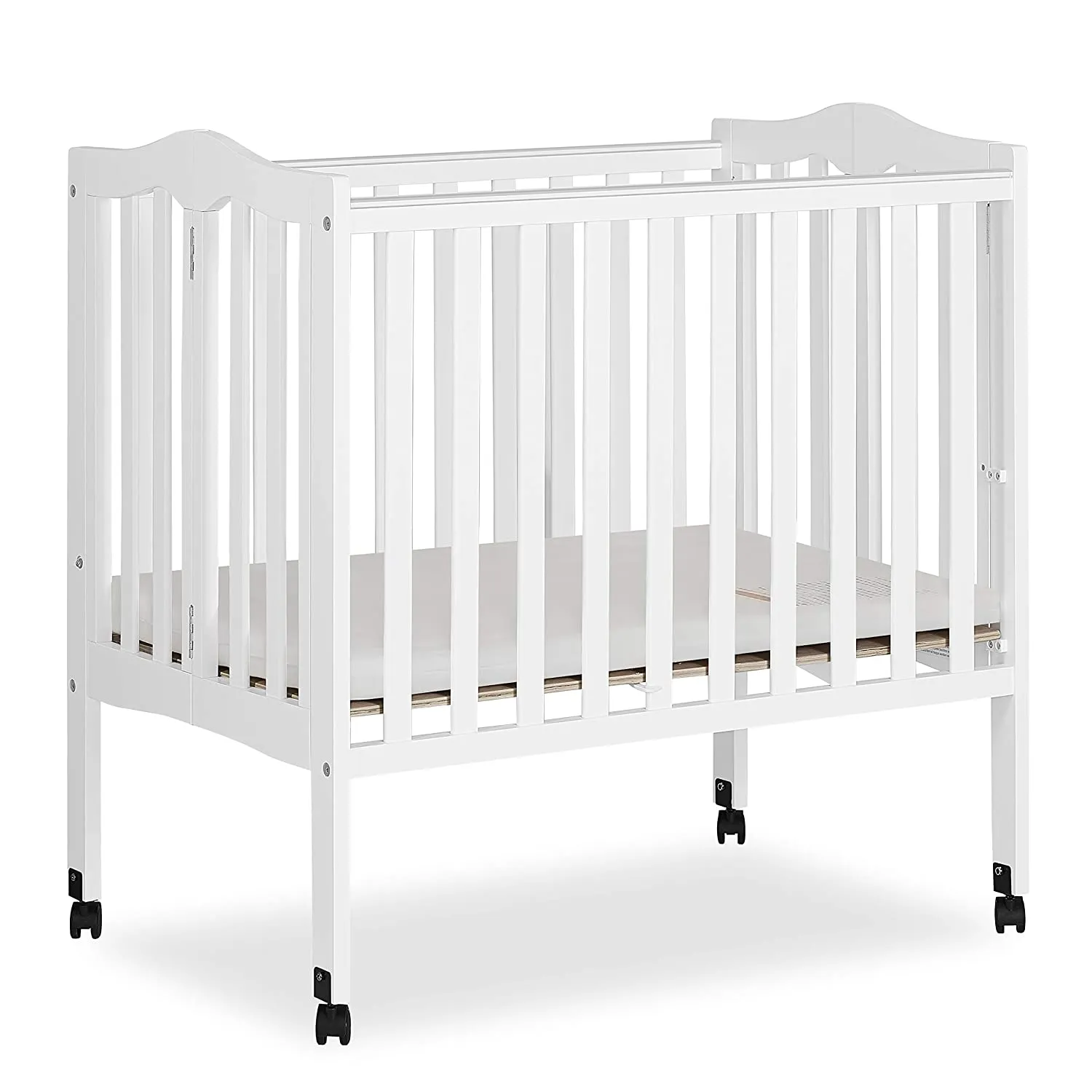 Dream On Me 2 in 1 Lightweight Folding Portable Crib