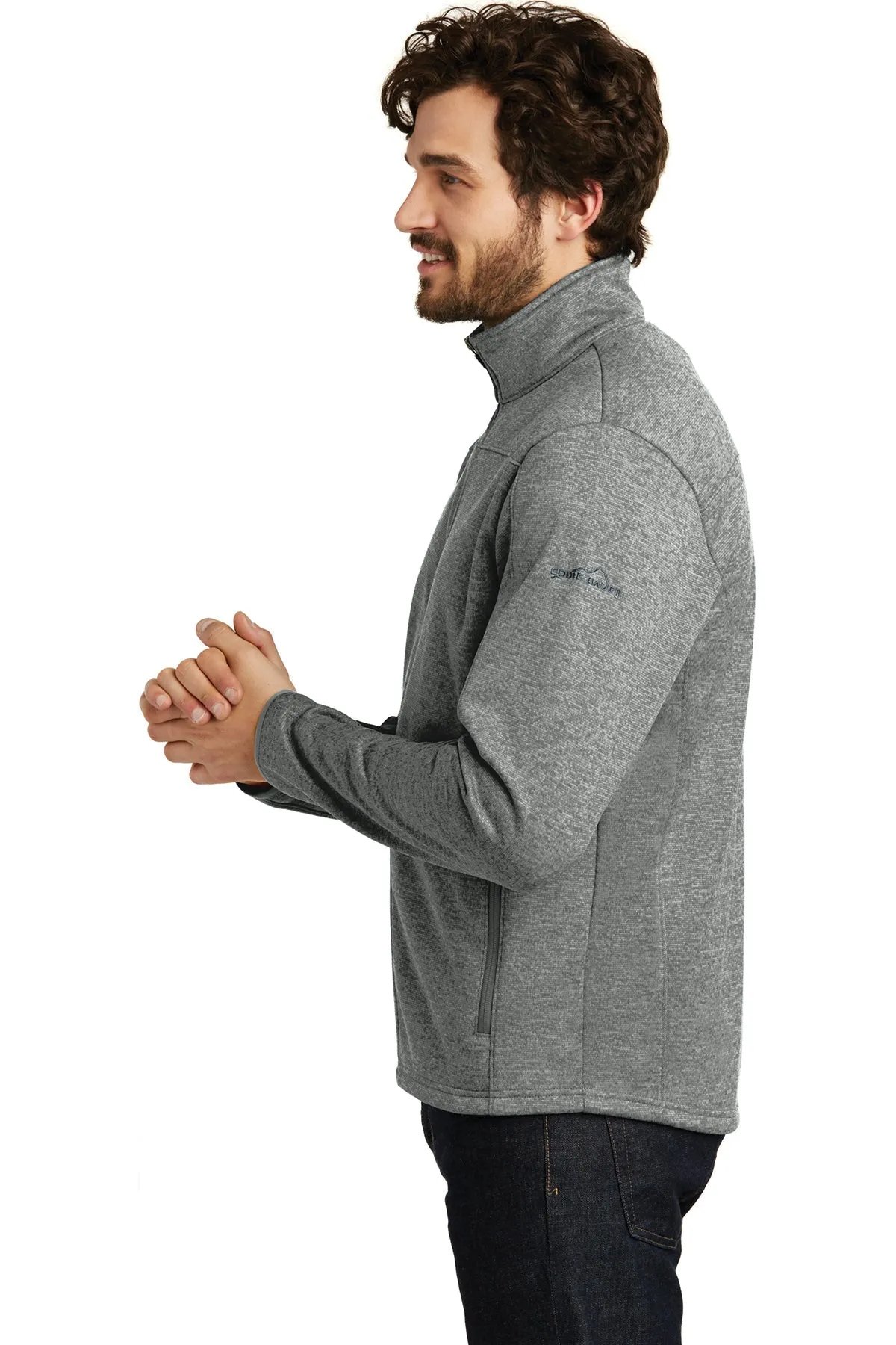 Eddie Bauer StormRepel Custom Soft Shell Jackets, Grey Heather