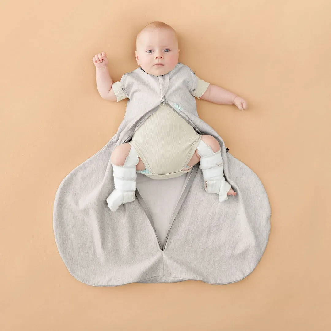ErgoPouch Hip Harness Cocoon Swaddle Bag 1.0t Grey Marl