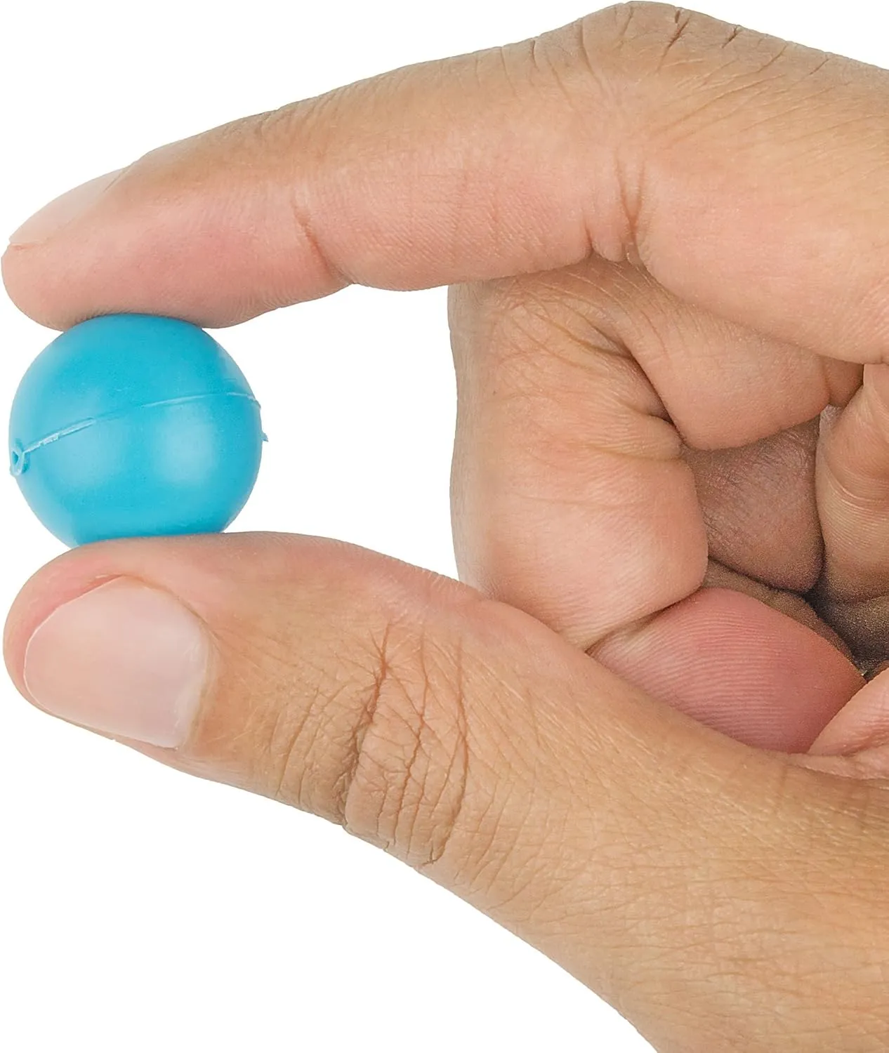 Fairly Odd Novelties 3/4" Mini Ping Pong/Table Tennis/Beer Pong Round Balls (100 Pack), 19mm, Blue