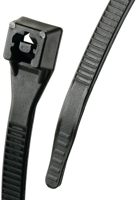 Gardner Bender Xtreme 46-308UVBFZ Cable Tie, Nylon, Black :PK100: QUANTITY: 1