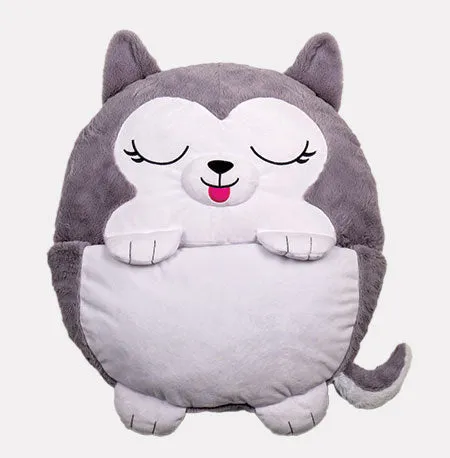 Happy Nappers 76.2cm X 167.64cm Kodiak The Grey Husky