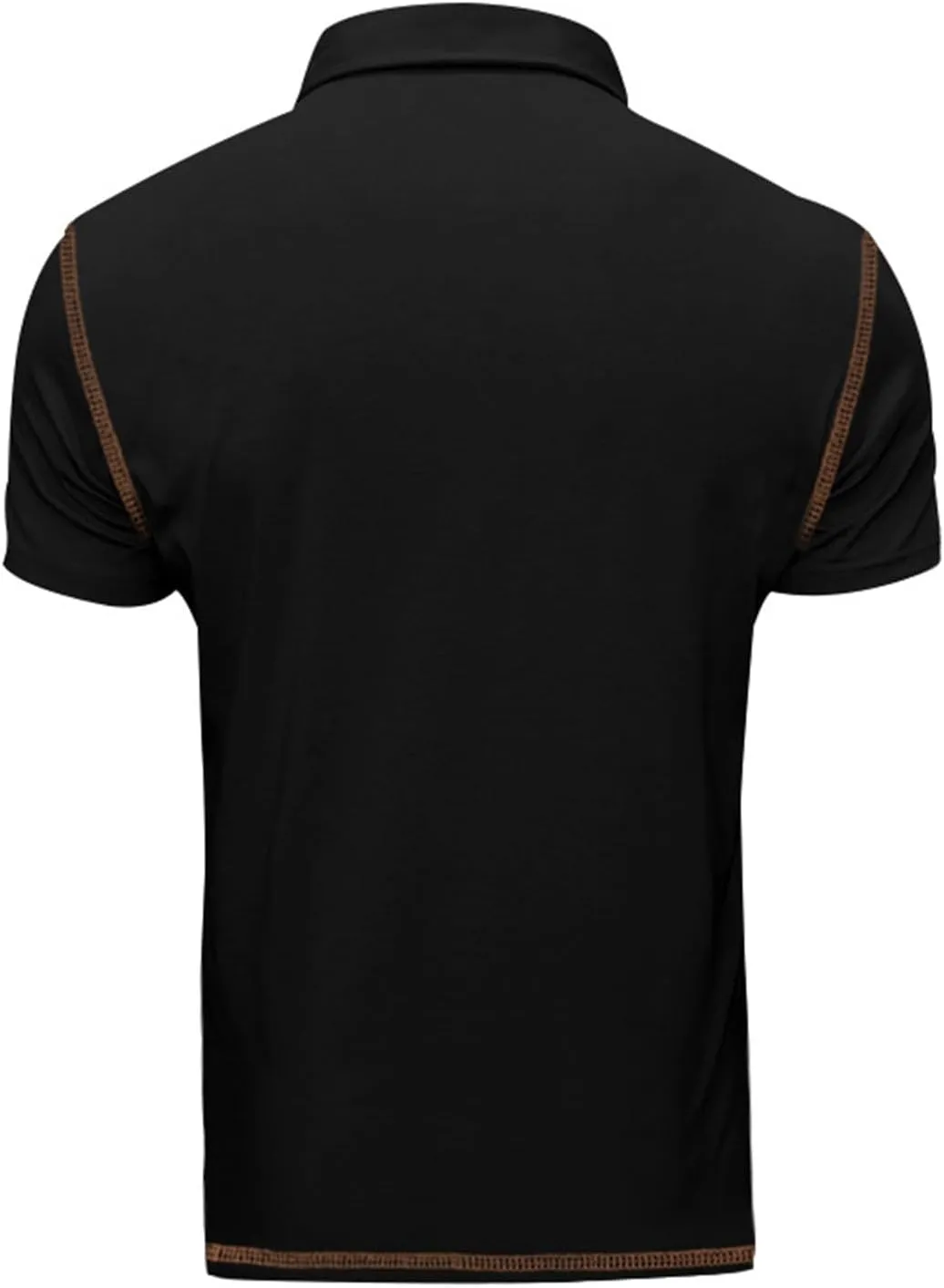 lcyhony Polo Shirts for Men Slim fit Short Sleeve Athletic Golf Shirts Lightweight Comfy Summer Casual T-Shirts with Pocket