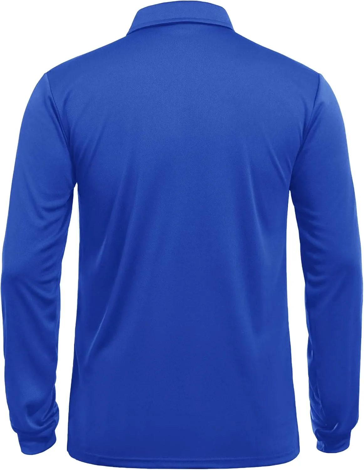 MAGNIVIT Men's Polo Shirts Long Sleeve Quick Dry Performance Shirt Military Tactical Army Combat Polo Shirts