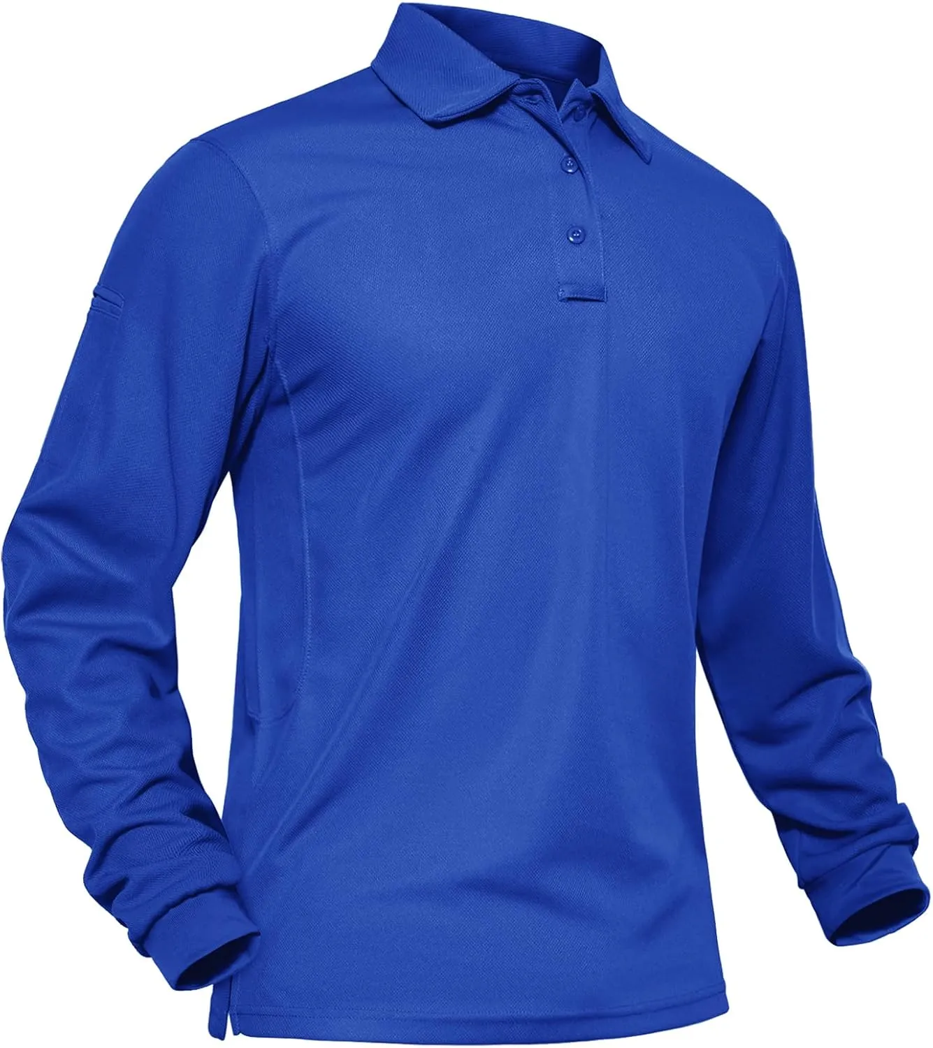 MAGNIVIT Men's Polo Shirts Long Sleeve Quick Dry Performance Shirt Military Tactical Army Combat Polo Shirts