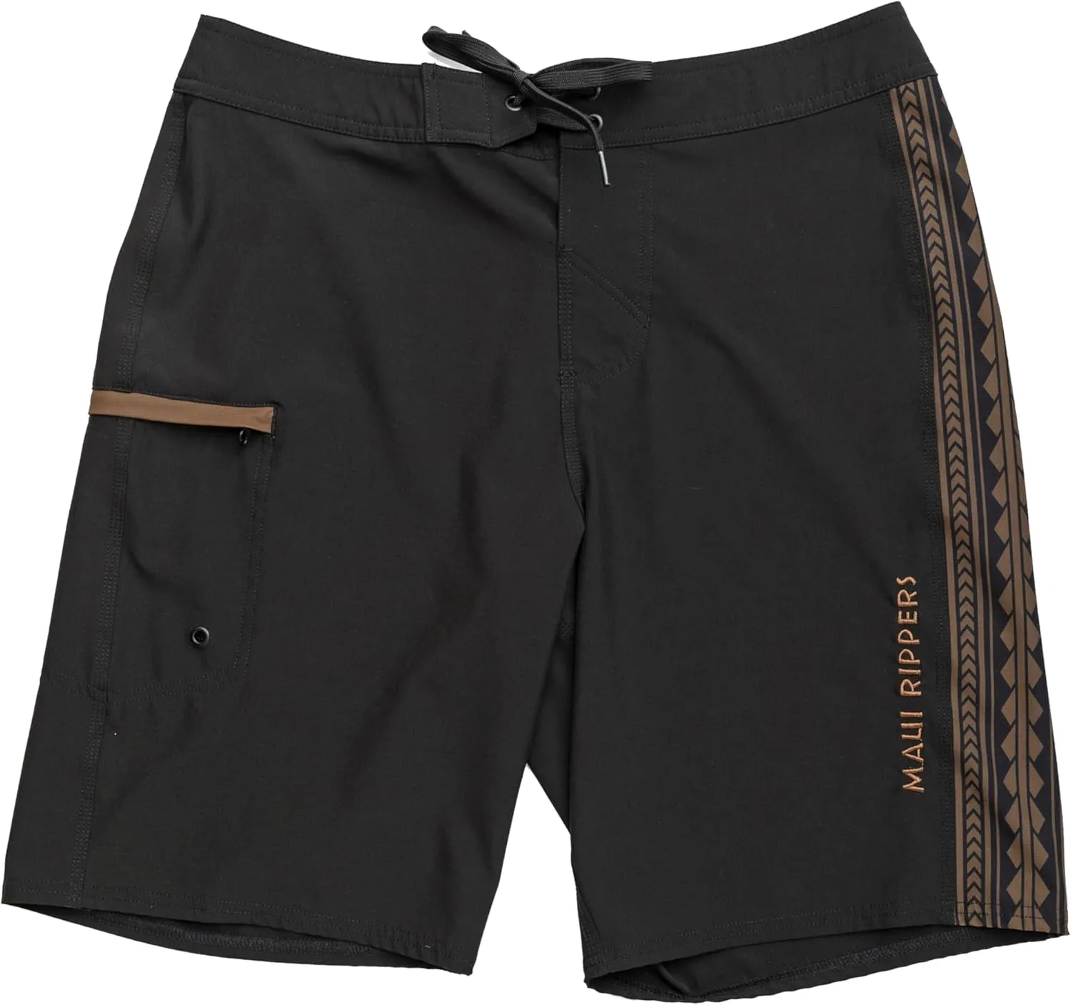 Maui Rippers Mens 21" Board Short Swim Trunks 4-Way Stretch with Large Pockets