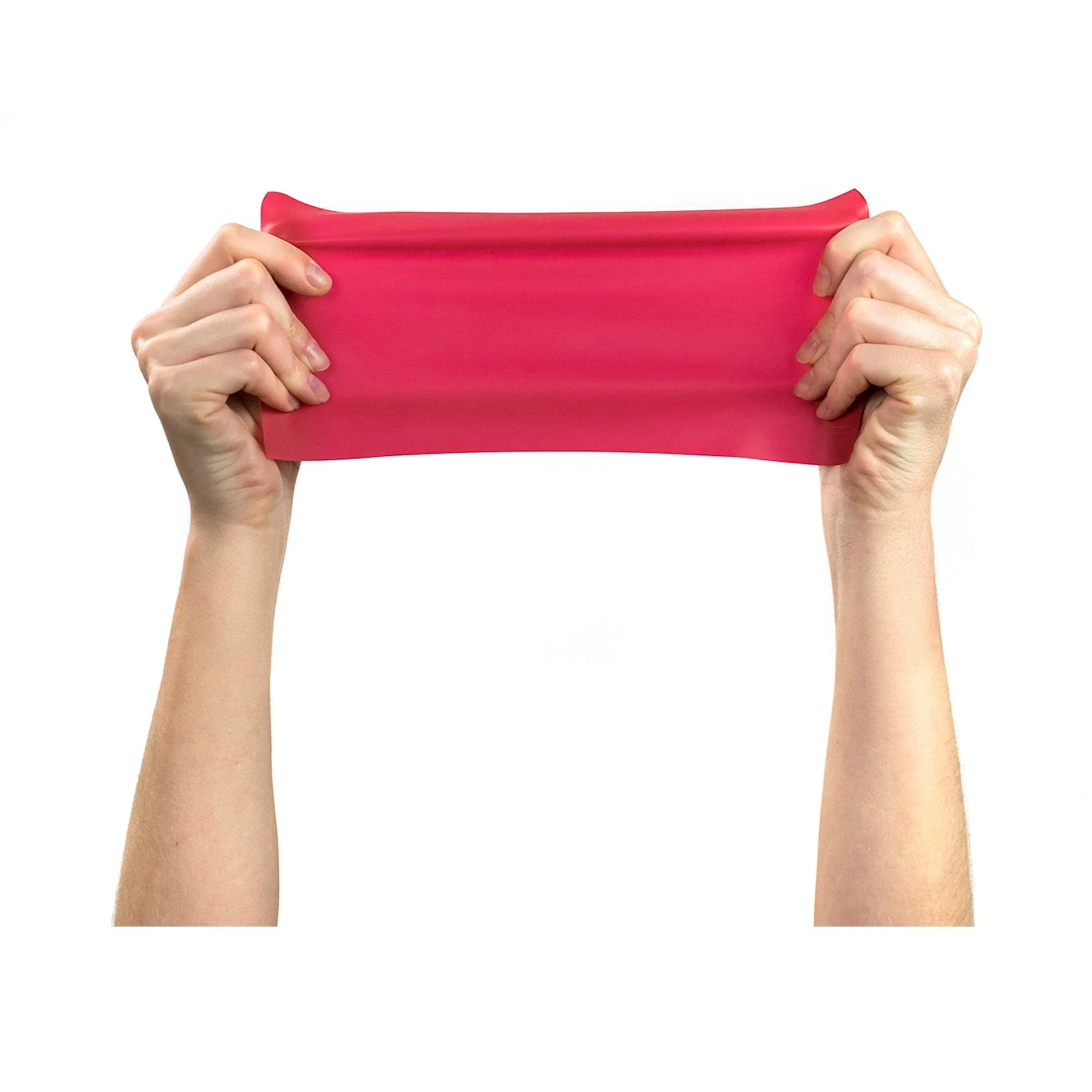 McKesson CanDo® Exercise Resistance Band, Red, 5 Inch x 6 Yard, Light Resistance