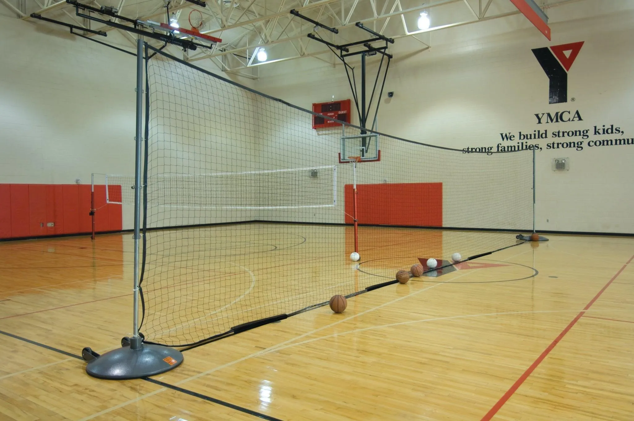 Portable Divider Net System