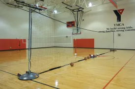 Portable Divider Net System
