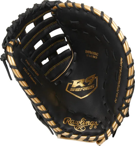 Rawlings R9 Series 12.5" LHT First Base Baseball Glove -R9FM18BG
