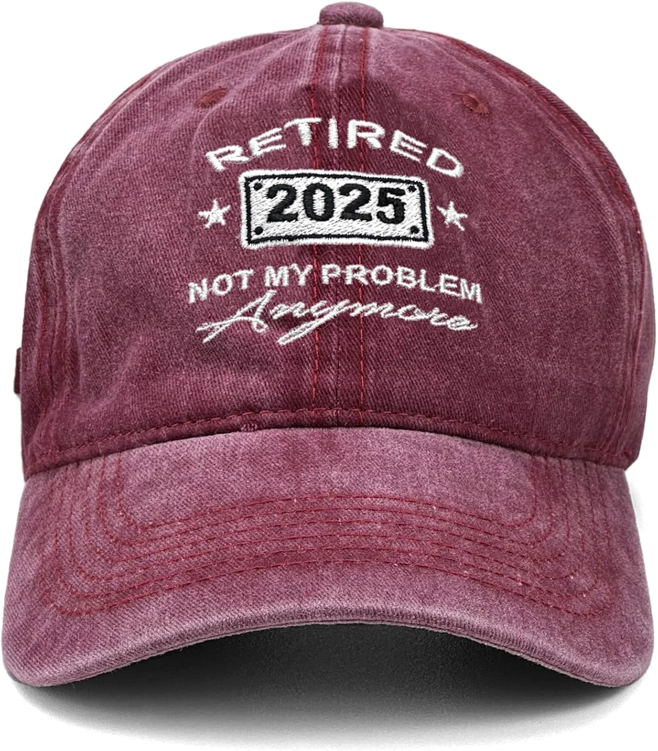 Retirement Gifts for Women Men Cool Retired hat Funny Embroidered Classic Denim hat