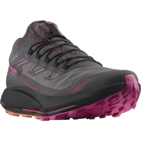 Salomon Pulsar Trail 2 Pro Shoes (Women's) Plum Kitten / Black / Pink Glo