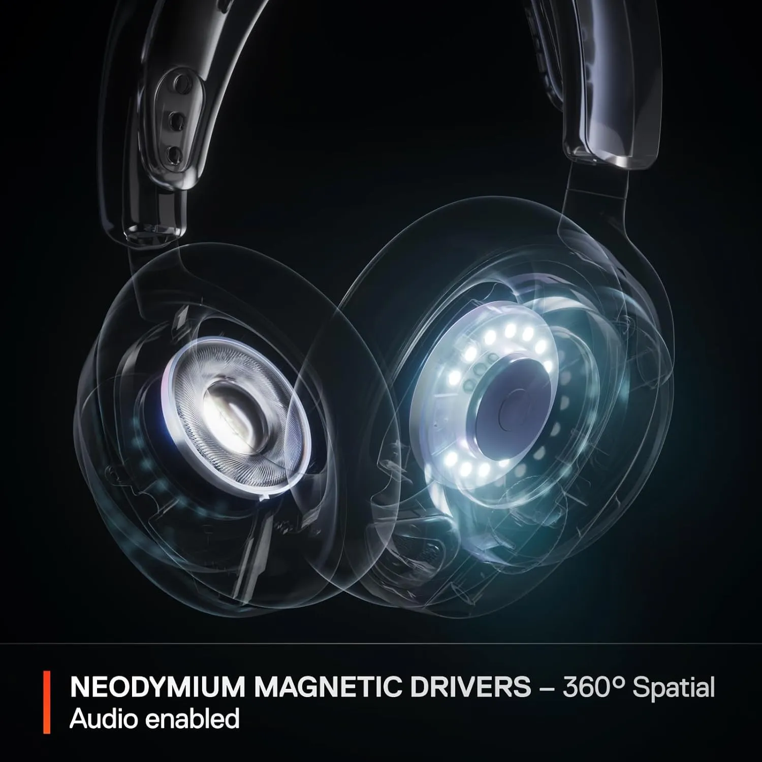 SteelSeries Arctis Nova Pro Wireless Multi-System Gaming Headset  Neodymium Magnetic Drivers  Active Noise Cancellation  2 Battery System  ClearCast Gen 2 Mic  PC, PS5, PS4, Switch, Mobile