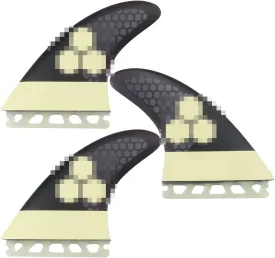 Surfboard Tail Thruster 3Pcs Surfboard Fin Surfing Tail Thruster Paddle Board Fin Surf Fin Replacement for Surfboard Modification (Color : Type2)