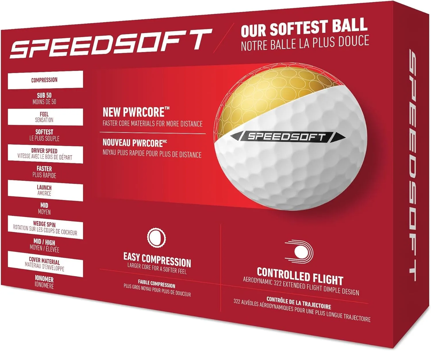 TaylorMade Golf Speed Soft Ink Golf Balls