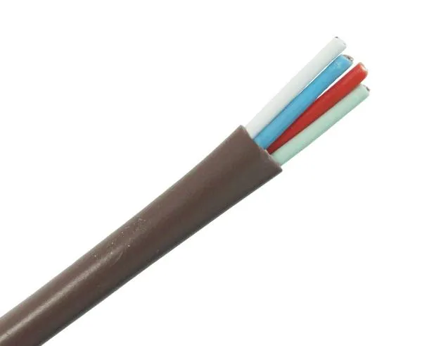 Thermostat Wire, Solid Copper, Indoor/Outdoor Sun Resistant, Brown
