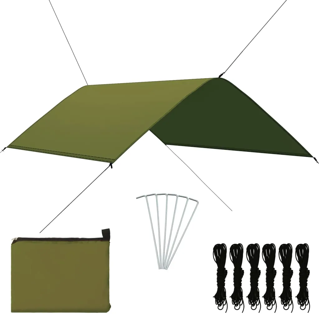 vidaXL Outdoor Tarp 3x2 m Green